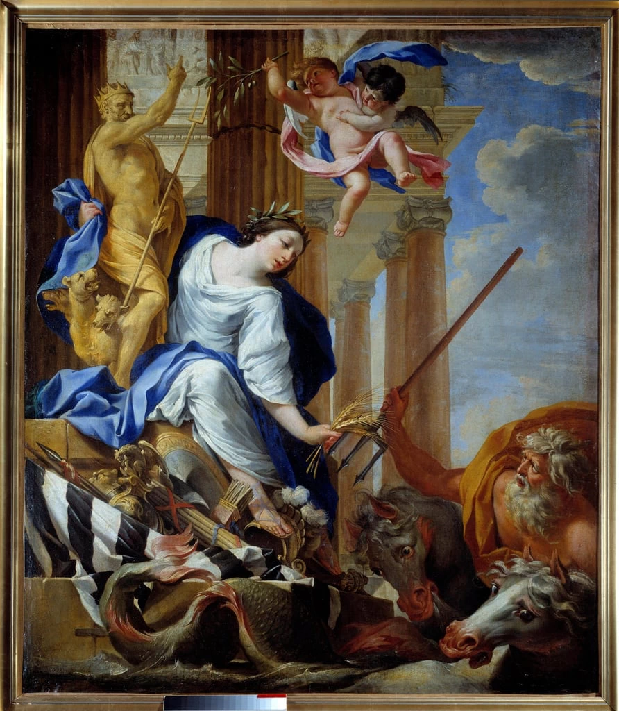 Allegoria dei benefici della pace - 1645, Cherbourg, Musee Thomas Henry